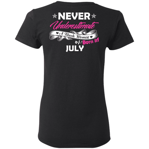 Limited Edition **Black Women Born In July** Shirts & Hoodies