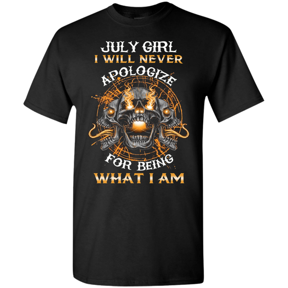 New Edition**July Girl Will Never Apologize** Shirts & Hoodies