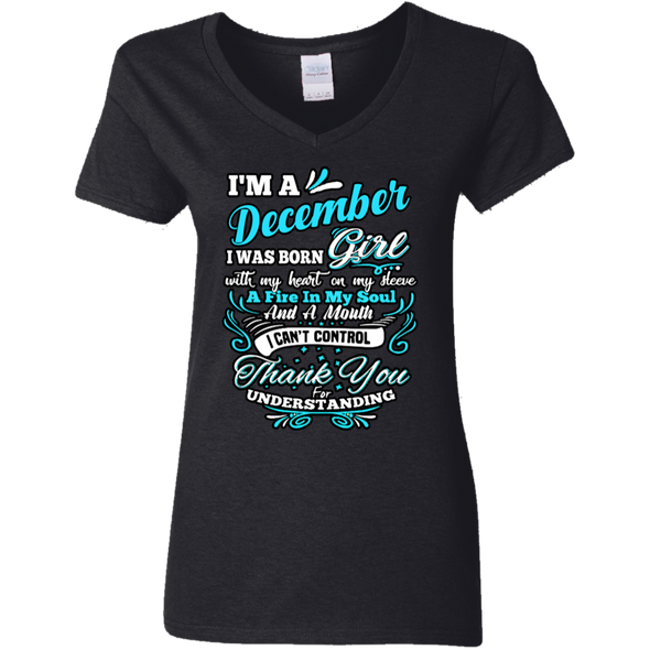 Latest Edition **December Girl With Fire In A Soul** Shirts & Hoodies