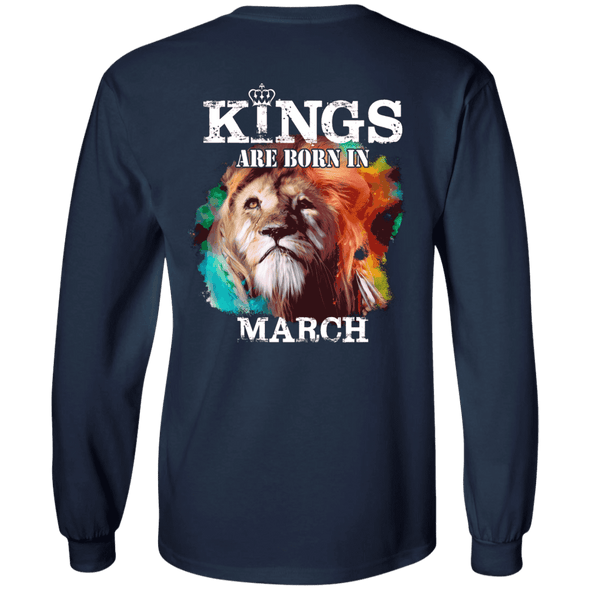 Limited Edition March Born Lion King Shirts & Hoodies