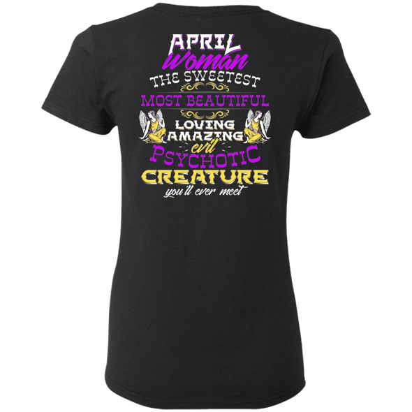 Limited Edition April Sweet Women Back Print Shirts & Hoodies