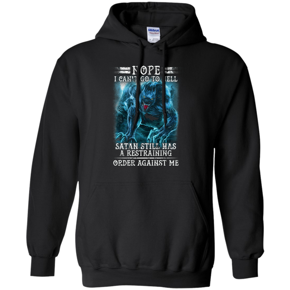 New Edition **Satan Has Restraining Order Against Me** Shirts & Hoodies