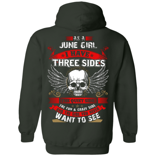Limited Edition **June Girl With Three Sides** Shirts & Hoodies