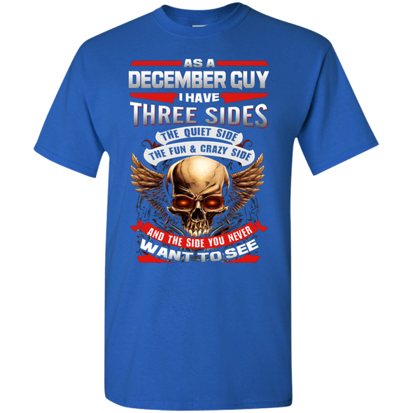 Limited Edition **December Born Guy With Three Side** Shirts & Hodiee