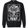 Newly Launched **Legends Are Born In June** Shirts & Hoodies