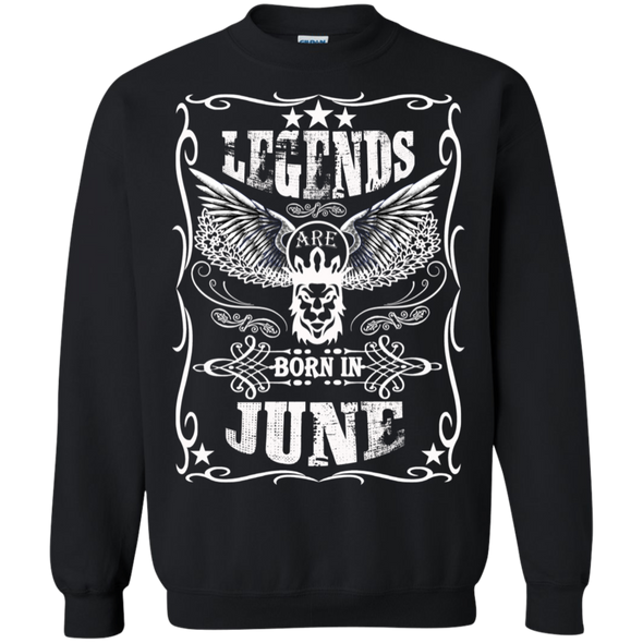 Newly Launched **Legends Are Born In June** Shirts & Hoodies
