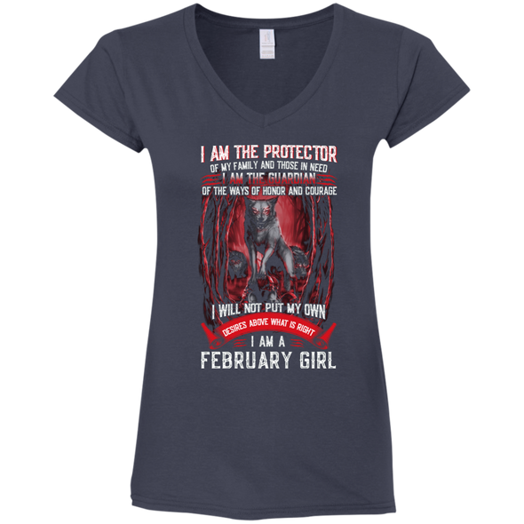 Limited Edition **February Girl The Protector & The Guardian** Shirts & Hoodies