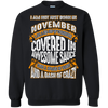 **Wonderful November Girl Covered In Awesome Sauce** Shirts & Hoodies