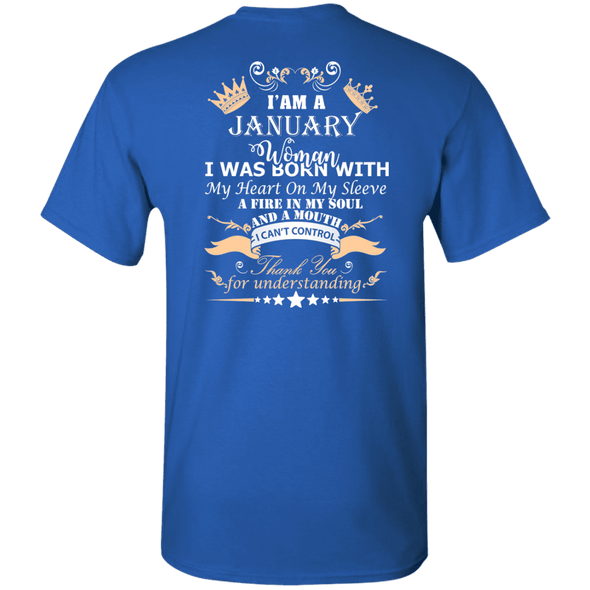Limited Edition **January Born Woman** Shirts & Hoodie
