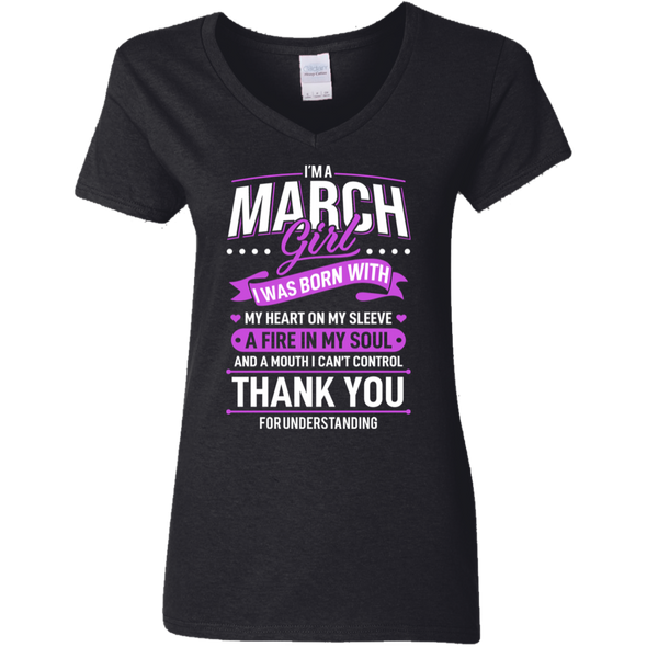 Limited Edition **March Girls Heart On Sleevess**Shirts & Hoodies