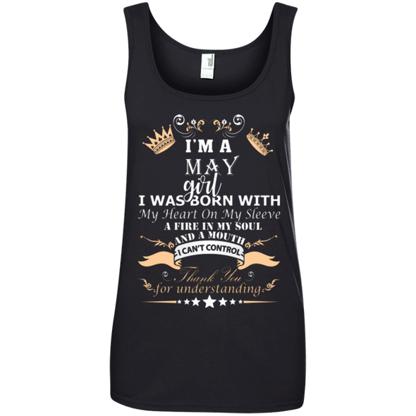 New Edition **May Born Girl Front Print** Shirts & Hoodies