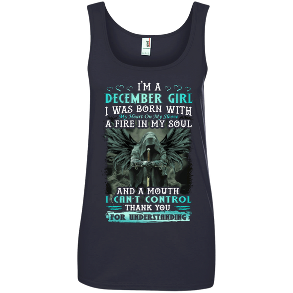 Limited Edition**December Girl Born With Fire In A Soul** Shirts & Hoodie