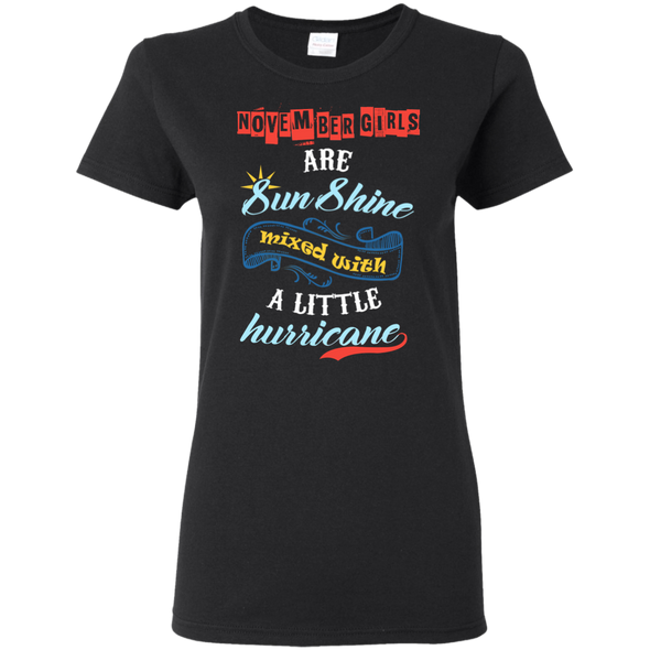 Limited Edition  **November Born Girls Are Sunshine** Shirts & Hoodies
