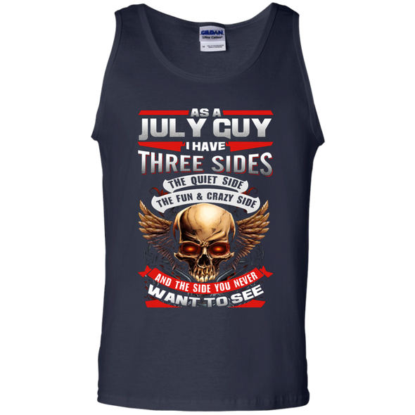 Limited Edition **July Born Guy With Three Side** Shirts & Hodiee