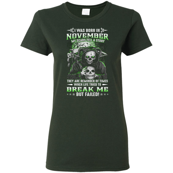 New Edition **November - My Scars Tell My Story** Shirts & Hoodie