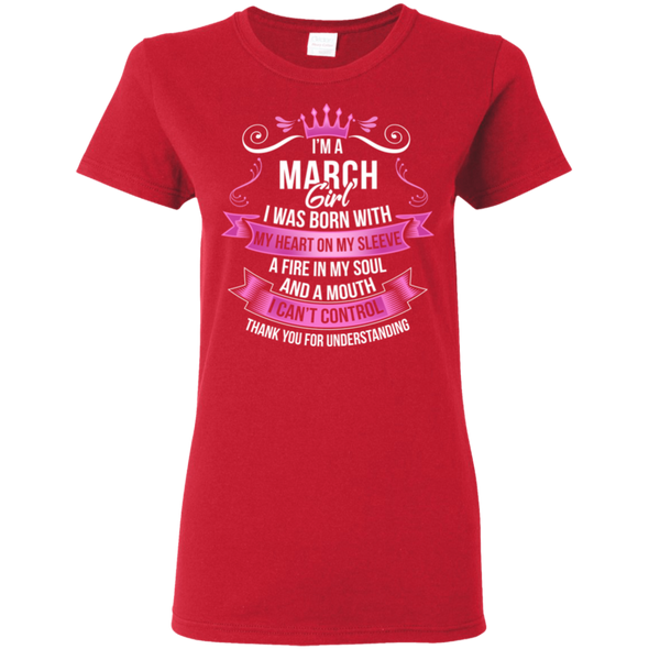 Limited Edition ***Say it Loud, March Girl*** Limited Edition Shirts!