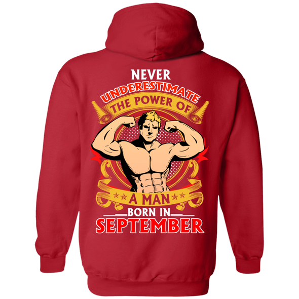 Limited Edition **Power Of A Man Born In September** Shirts & Hoodies