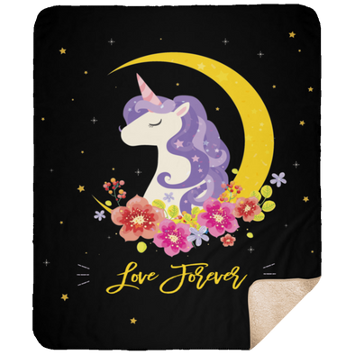 Limited Edition Love Forever Unicorn Blanket