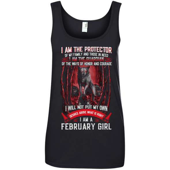 Limited Edition **February Girl The Protector & The Guardian** Shirts & Hoodies