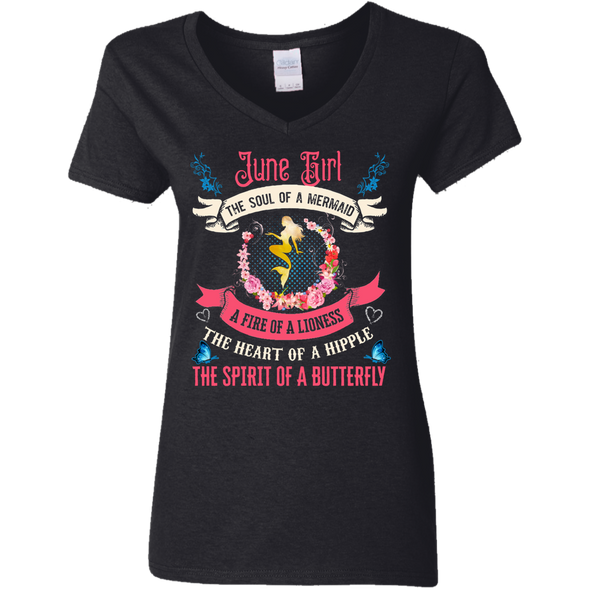Limited Edition **June Girl With Soul Of Mermaid** Shirts & Hoodies