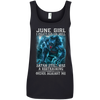 Limited Edition **As A June Girl I Can't Go To Hell** Shirts & Hoodie
