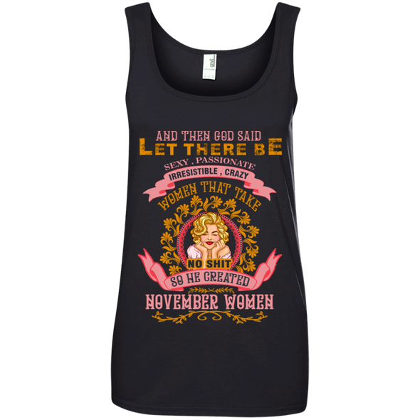 Limited Edition **When God Created November Women** Shirts & Hoodies