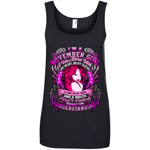 Limited Edition **November Girl - Fire In A Soul** Shirts & Hoodies