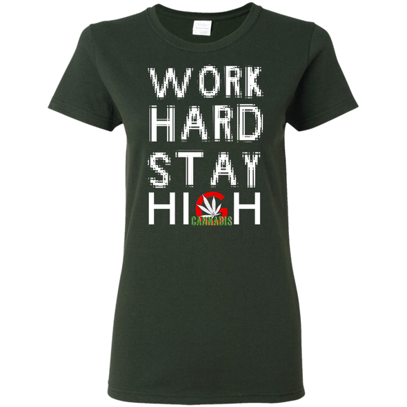 Limited Edition Stay Green **Work Hard Stay High** Shirts & Hoodies