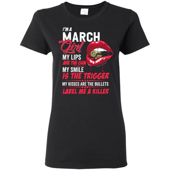 Limited Edition **This March Girl Is Killer** Shirts & Hoodies