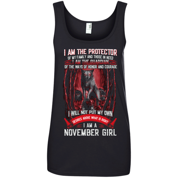 Limited Edition **November Girl The Protector & The Guardian** Shirts & Hoodies