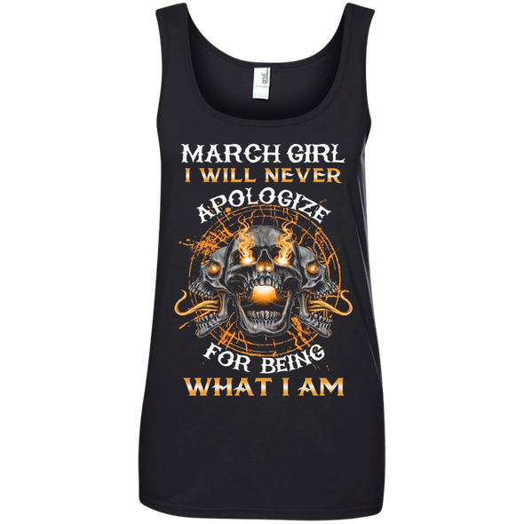 New Edition**March Girl Will Never Apologize** Shirts & Hoodies