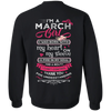 Back Print **Fierce Heart & Soul** March Girl