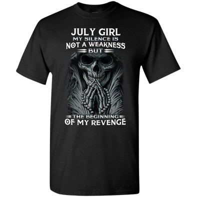 Limited Edition **July Girl My Silence Is Not My Weakness** Shirts & Hoodies