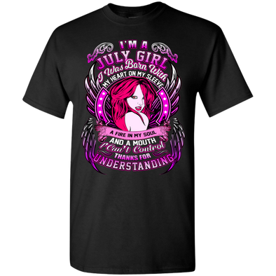 Limited Edition **July Girl - Fire In A Soul** Shirts & Hoodies