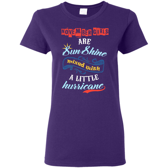Limited Edition  **November Born Girls Are Sunshine** Shirts & Hoodies