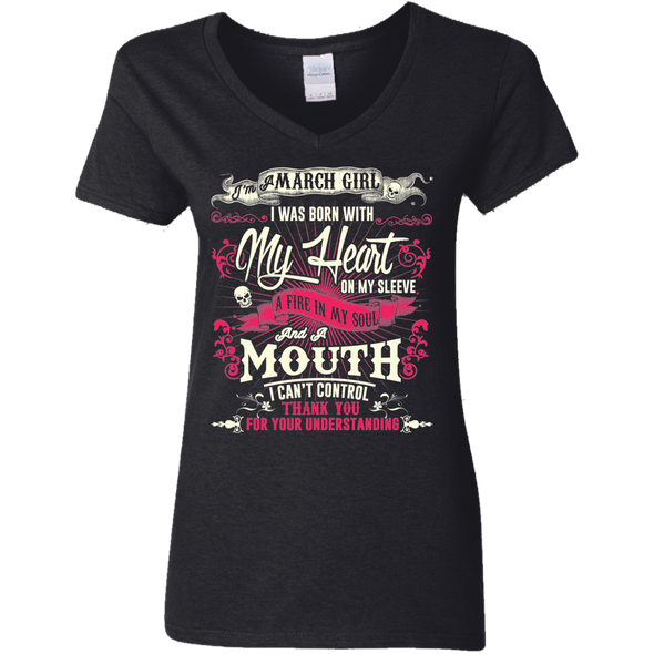 Limited Edition **March Girls Strong Heart** Shirts & Hoodies