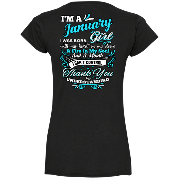 Newly Launched**January Girl Back Print Shirts & Hoodies**