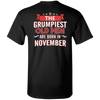 Limited Edition November Grumpiest Old Man Shirts & Hoodies