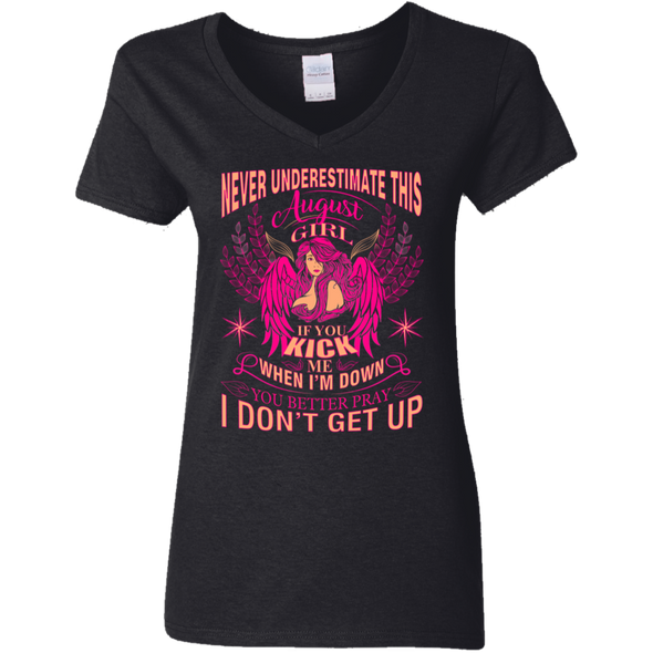 Limited Edition **Never Underestimate August Girl** Shirts & Hoodies