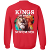 Limited Edition November Born Lion King Shirts & Hoodies