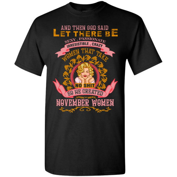 Limited Edition **When God Created November Women** Shirts & Hoodies