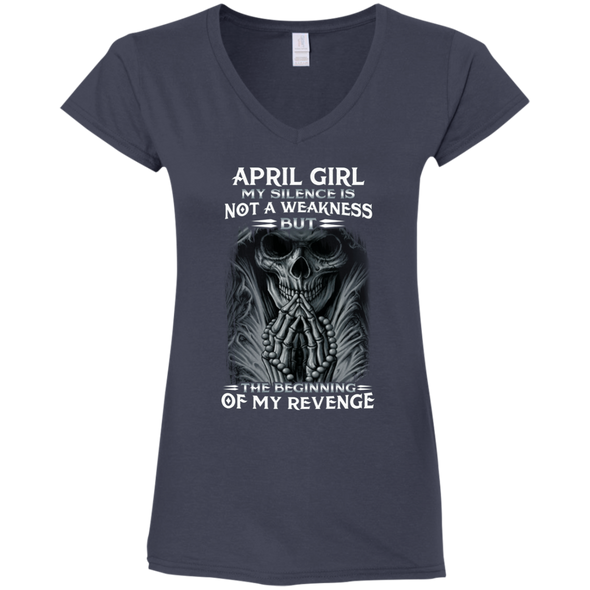 Limited Edition **April Girl My Silence Is Not My Weakness** Shirts & Hoodies