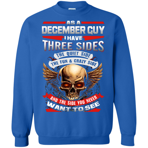 Limited Edition **December Born Guy With Three Side** Shirts & Hodiee