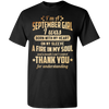 Newly Published **September Girl With Heart & Soul** Shirts & Hoodies
