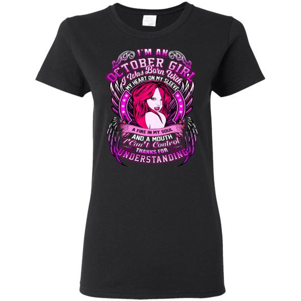 Limited Edition **October Girl - Fire In A Soul** Shirts & Hoodies
