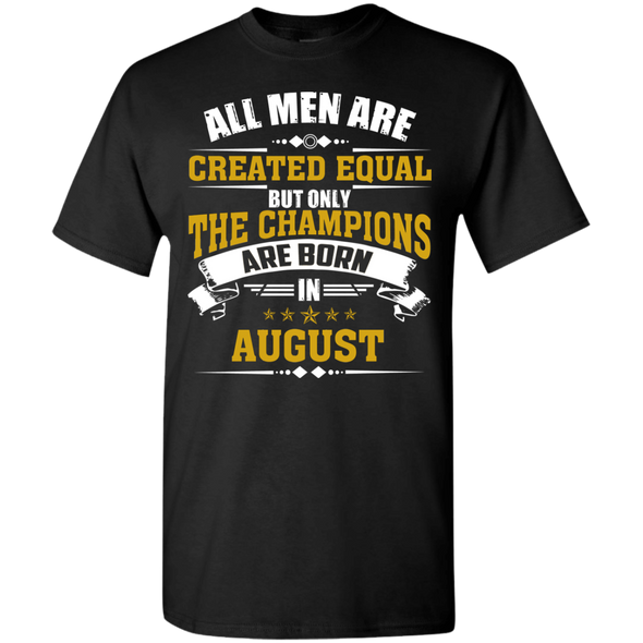 Limited Edition **Champions Are Born In August** Shirts & Hoodies