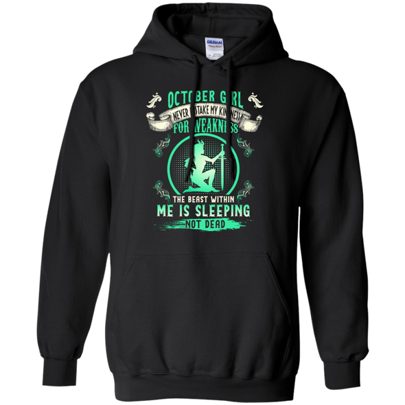 Limited Edition **Sleeping Beast October Girl** Shirts & Hoodies