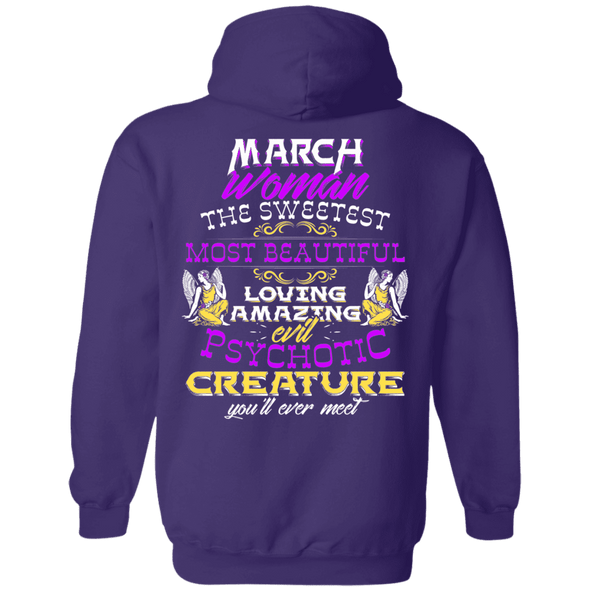 Limited Edition March Sweet Women Back Print Shirts & Hoodies
