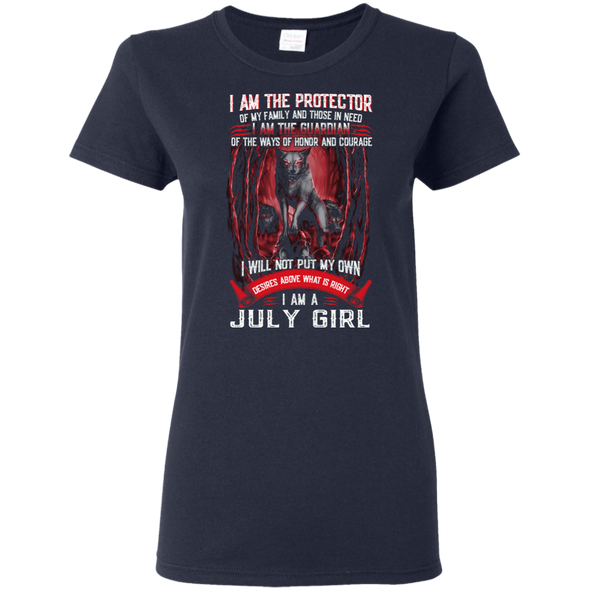 Limited Edition **July Girl The Protector & The Guardian** Shirts & Hoodies