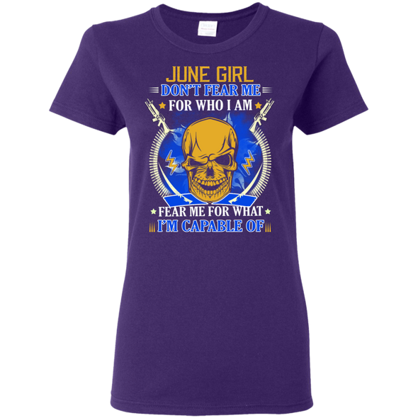 Limited Edition **Don't Fear June Girl** Shirts & Hoodies